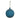 RAZ Cobalt Blue Quilted Ball Ornament 4" - Holiday Ornaments Merchandise