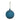 RAZ Cobalt Blue Quilted Ball Ornament 4" - Holiday Ornaments Merchandise