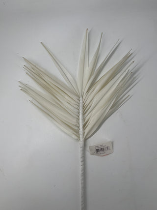 Fan Palm Spray 35'' White