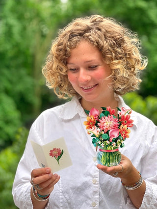 Mini Dear Dahlia Pop-Up Greeting Card