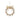 RAZ Pearl Brooch Wreath Ornament 6" - Holiday Ornaments Merchandise