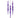 RAZ Purple Finial Ornament (Box of 3) 11" - Holiday Ornaments Merchandise