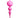 RAZ Bright Pink Glass Finial Ornament 10" - Holiday Ornaments Merchandise
