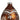 Ornate Gingerbread Ornament set (3 Asst) 4 in, Raz brand, brown with white icing patterns, silver hanging caps
