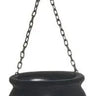 RAZ Black Flocked Cauldron Small - Seasonal & Holiday Decorations Merchandise