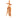 Iced Orange Slice Ornament by Raz, 5.5-inch hanging decoration with dried orange slices and orange ribbon