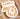 Mini gingerbread ornament set, 6 assorted 2-inch cookies in a clear tray, brown with white icing.