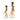 Raz Antler Candle Holders, two sizes (9.5–12 in), natural ivory antlers with brown textured tops