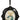 Beary Elegant Framed Ornament by Raz in a black ornate frame with a watercolor bear in teal attire