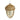 Gold glittered acorn ornament, 3.25 inches, Raz holiday merchandise with silver cap and hanging loop.
