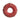Iced Red Berry Wreath Ornament, 4.5 in, beaded red wreath with silver cap and hanging loop