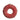 Iced Red Berry Wreath Ornament, 4.5 in, beaded red wreath with silver cap and hanging loop