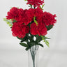 Fortune Carnation Bush Red 18” - Silk
