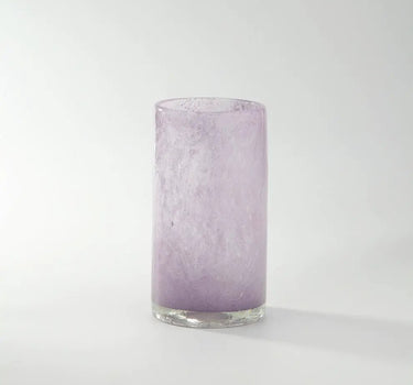 Diamond Star Pink Glass Vase 4.5" x 9"H - Uncategorized Merchandise
