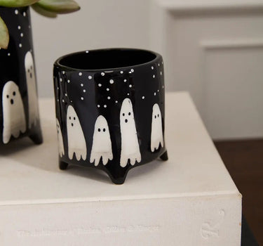 Boo Ghost Pot 3.5" x 3.75"