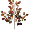 Greenhouse International Apple Leaf Spray Autumn Colors 23"L - Uncategorized Silk