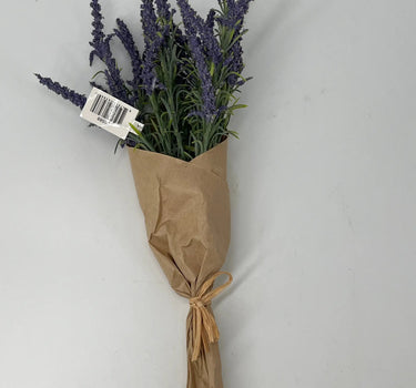 Le Fleur Lavender Bouquet Purple 15.5" - Uncategorized Silk