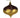 Direct Export Onion Ornament Plum-Gold 4" - Holiday Ornaments Merchandise
