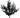 Liberty Floral Eucalyptus Bush Black 20" - Artificial Shrubs Silk