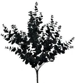Liberty Floral Eucalyptus Bush Black 20" - Artificial Shrubs Silk