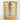 Diamond Star Gold Mercury Vase 3.5"D x 4.5"H - Vases Merchandise