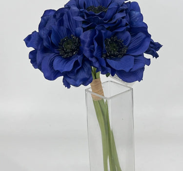 Allstate Anemone Bundle X6 Blue 12" - Uncategorized Silk