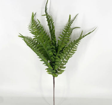 Le Fleur Fresh Touch Lace Fern Bush 20" - Artificial Non-Flowering Plants Silk