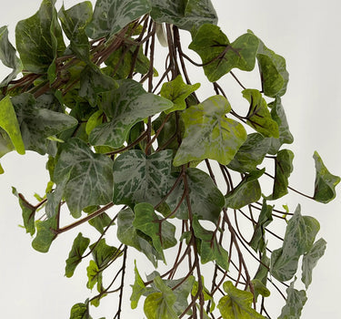 Le Fleur Ivy Hanging Bush Frost Green 28" - Uncategorized Silk