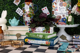 Alice/Wind in the Willows/The Secret Stacked Books Planter