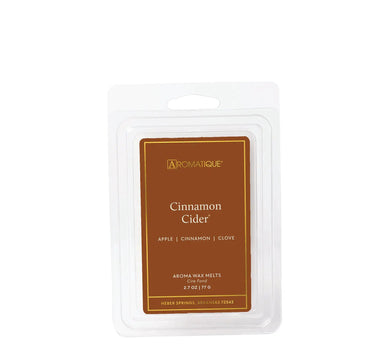 Cinnamon Cider wax melts by Aromatique, 2.7 oz, brown label wax tart