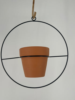 Terracotta Hanging Planter 11.5"H x 11"D