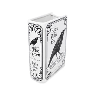 The Raven Large Book Vase White