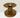 SNK Iron/Gold Taper And Pillar Candleholder 3" X 3.5" - Candle Holders Merchandise