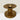 SNK Iron/Gold Taper And Pillar Candleholder 3" X 3.5" - Candle Holders Merchandise
