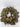 AmBest Magnolia Leaves Wreath Burgundy 28" - Silk