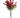Select Mimosa Bundle x3 Red 15" - Artificial Flowering Plants Silk