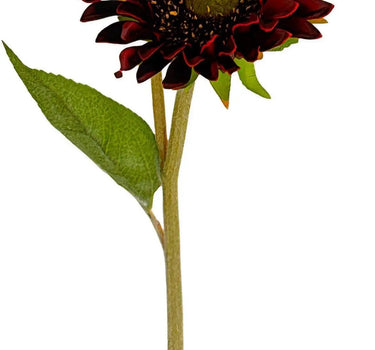 Real Touch Sunflower with Bud Rust 23"