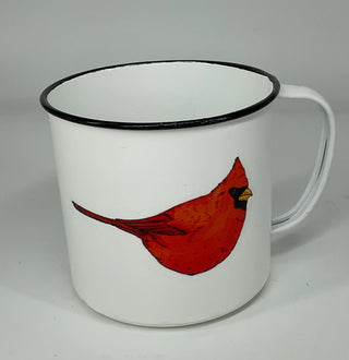 Cardinal Mug Planter 5"D x 4.5"H