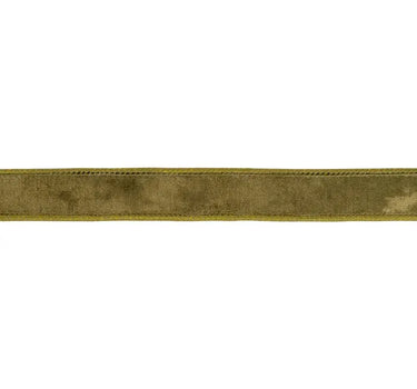 Moss velvet ribbon, 1in wide x 10yd, La Ribbons