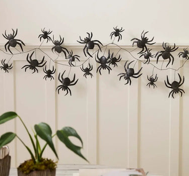 Widow Spider Garland 68" x 18" x 8"