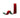 Velvet ribbon by La Ribbons, reversible red and green, 1 in x 10 yd spool