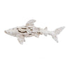 A&B Resin White Coral-Look Shark 19.5" x 7.5" x 7.5" - Figurines Merchandise