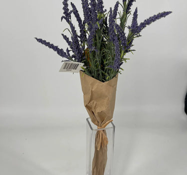 Le Fleur Lavender Bouquet Purple 15.5" - Uncategorized Silk