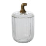 Accent Decor Translucent Pumpkin Terrarium 5" x 8.5" - Decorative Jars Merchandise