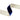 La Ribbons Wired Premium Velvet Ribbon Royal Blue w/ Gold Dupioni-Fused Backing 1.5"Wx10yd - Velvet Ribbons Ribbon