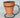 UCI Terracotta Hanging Planter on Stand (Stand 5.25"H x 6"D) (Pot 4"H x 4"D) - Pots & Planters Merchandise