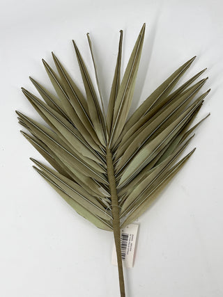 Fan Palm Spray 35'' Brown