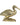 A&B Gold Kneeling Crane Figurine 7" x 10.5" - Figurines Merchandise