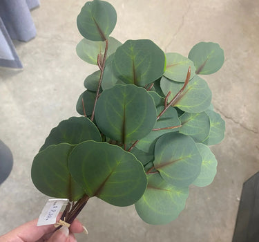 Supreme Eucalyptus Bundle 13" Green - Artificial Non-Flowering Plants Silk