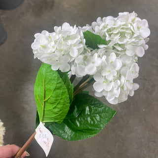 Hydrangea Fresh Touch Spray WH 25.5"